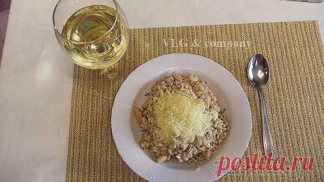 Рыбное ризотто