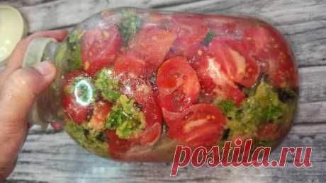 Закуска из помидор, вкусно #закуска #закускаизпомидор #рецептыизпомидор #салат #нинакдачаогород #клип #shorts