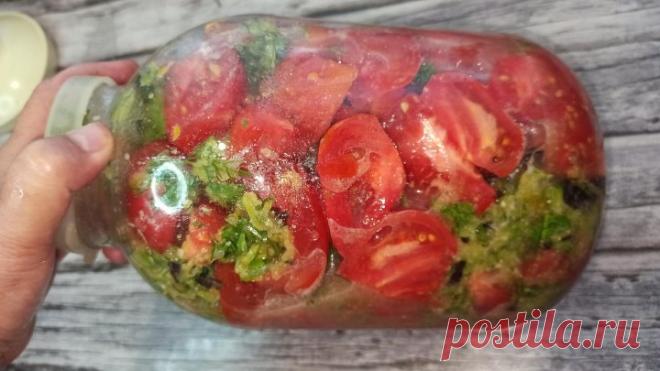 Закуска из помидор, вкусно #закуска #закускаизпомидор #рецептыизпомидор #салат #нинакдачаогород #клип #shorts