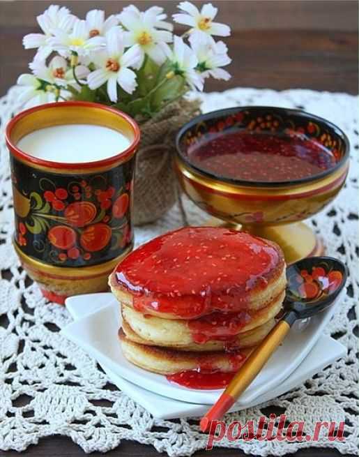 Пышные оладьи на кефире | MerCi