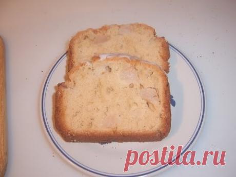 Кекс с яблоками