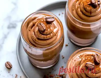 Рецепт шоколадного кофейного мусса