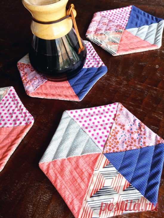 These Hexie Potholders Are Super Simple to Make - Quilting Digest