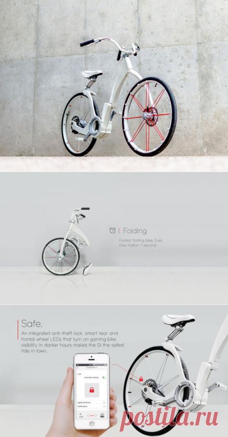 Электровелосипед Gi Bike: три секунды для старта