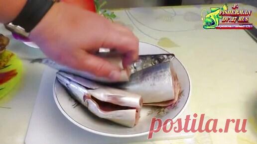 ЖАРЕНАЯ СКУМБРИЯ по-Испански, с помидорами, очень вкусное оригинальное блюдо | Fisherman DV.27RUS | Дзен