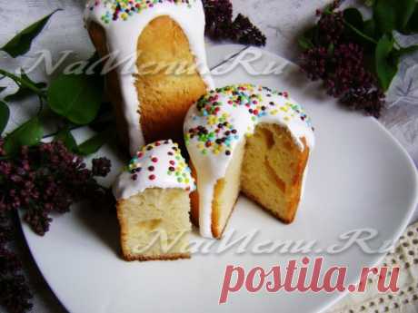Кулич пасхальный на сметане: рецепт с фото пошагово