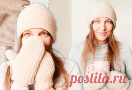 Варежки и шапка из свитера (Diy+выкройка). 
 
 Простой мастер-класс по переделке вязаных вещей в шапку и варежки. Варежки имеют бесплатную выкройку которую можно скачать тут,  а для шапочки она даже не понадобится, ориентируйтесь на подсказку: 
 
 
 
 
 
 &amp;nbspЧитать дальше