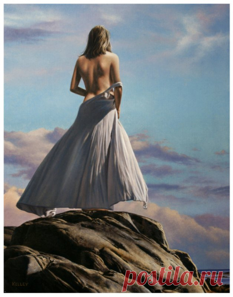 Завтрак на берегу моря...Шотландский художник Paul Kelley