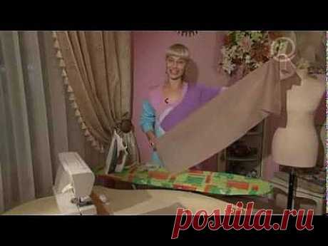 091 - Ольга Никишичева. Платье-кимоно из шерсти - YouTube
