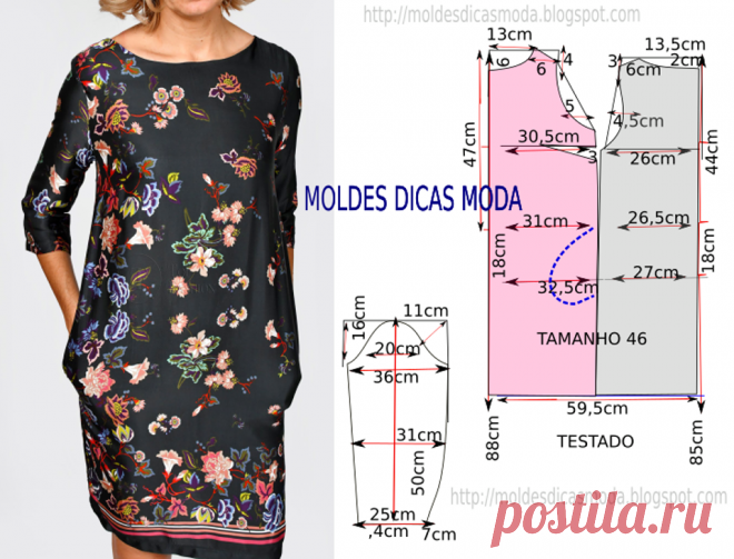 Como Fazer Vestido de Verão Simples e Fácil passo a passo