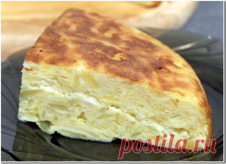 Картофельная запеканка со сметаной и сыром
