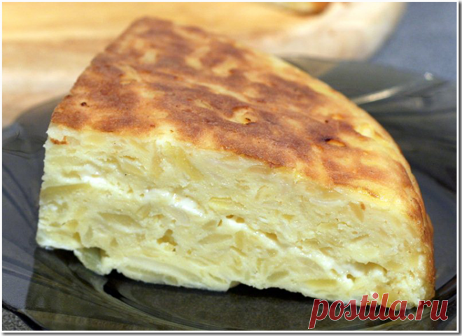 Картофельная запеканка со сметаной и сыром