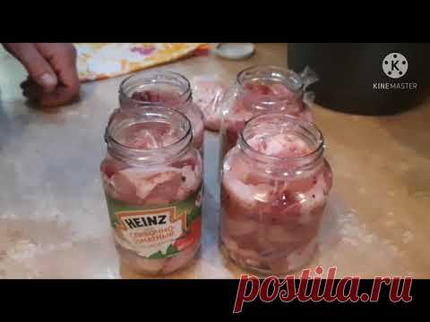 Домашняя тушёнка из курицы