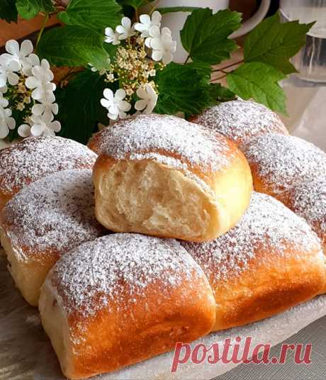 🌸 Воздушные Булочки Покорят Любого Сладкоежку! Булочки с Варёной Сгущёнкой!