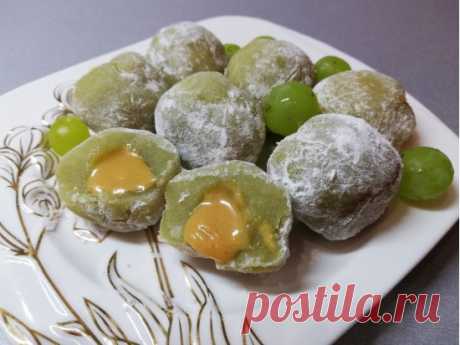 Японские пирожные Моти рецепт с фото - Приглашаем к столу