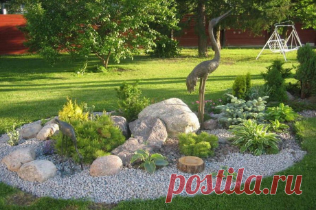 Оформление сада, Ландшафтный дизайн.