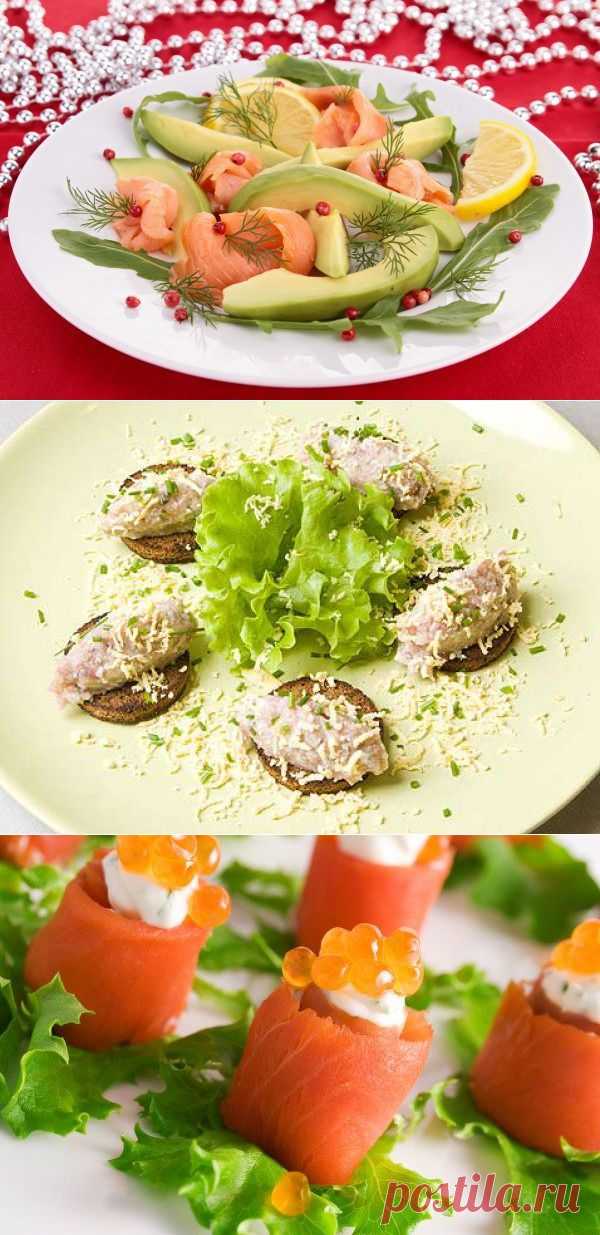 Холодные рыбные закуски на Рождество | БУДЕТ ВКУСНО!