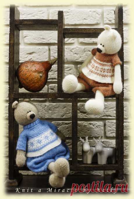 Милые вязаные игрушки от Нелли Шкуро, Киев (KnitAmiracle)