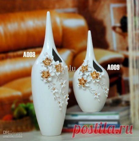 Декоративные бутылки и вазы