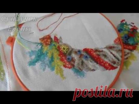 ВЫШИВКА Рождественский ВЕНОК от РИОЛИС