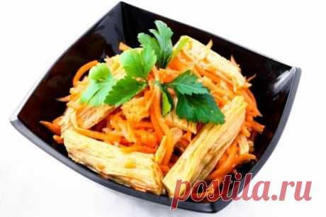 Салат со спаржей по-корейски: необыкновенно вкусный