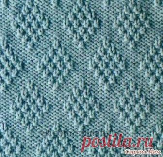 Чудесные узоры, состоящие из комбинации всего двух петель: лицевой и изнаночной — Сделай сам, идеи для творчества - DIY Ideas