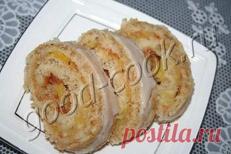 Овсяный рулет с лимоном | Хорошая кухня | Яндекс Дзен