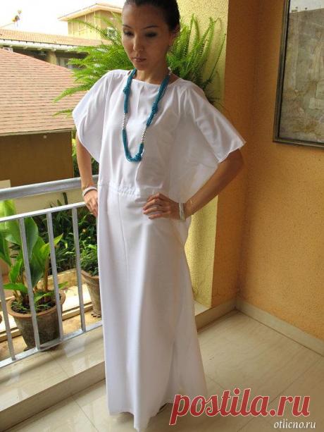 Как сшить пляжное платье-тунику на кулиске | otlicno.ru