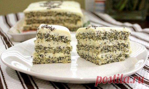 Маковый торт «Царица Эстер»