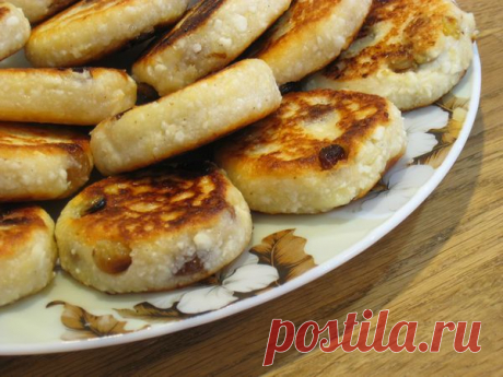 Вкусные сырники без яиц.