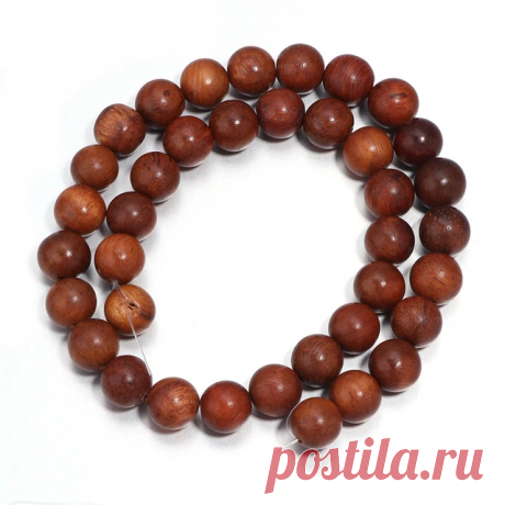 186-Бусины из бирманского палисандра | AliExpress