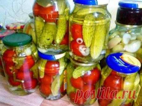 Маринад для овощного ассорти