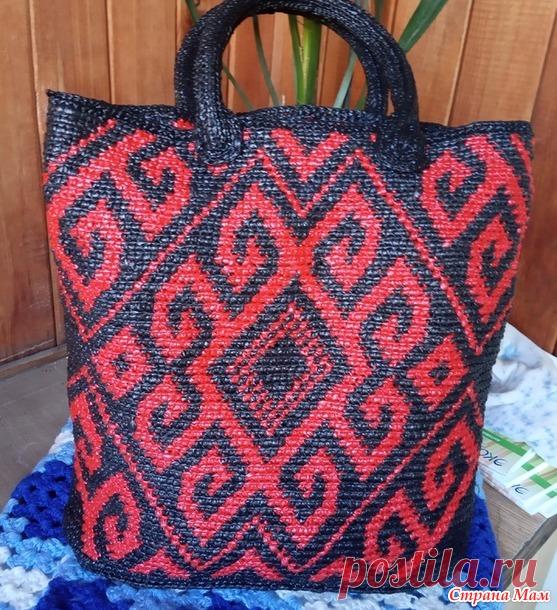 жакардовые сумки крючком - Жаккард - Страна Мам