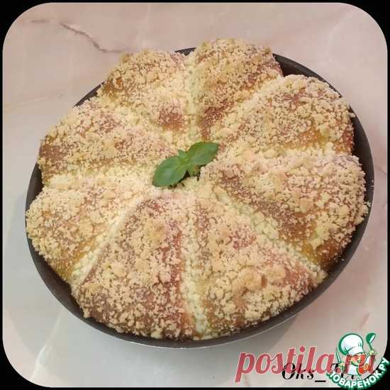 Пирог с яблоками и изюмом Кулинарный рецепт