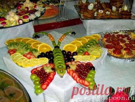 Красивая нарезка фруктов: идеи с фото для вдохновения! | 8 Ложек