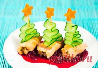 Закуски на новый год 2019 - вкусные мясные рулеты Новогодний стол обязательно должен включать в себя закуски. Эти небольшие, но очень вкусные приготовления не только разнообразят набор блюд, но