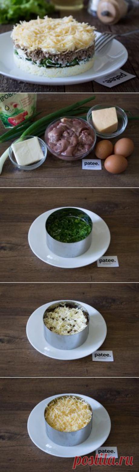 Салат с куриной печенью - рецепт с фотографиями