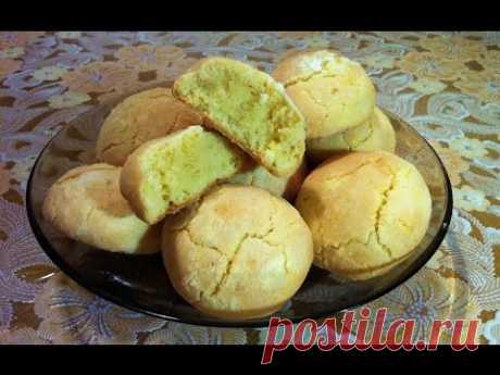 Лимонное Печенье/Быстрое Печенье/Lemon Cookies/Очень Простой Рецепт(Вкусно и Быстро)