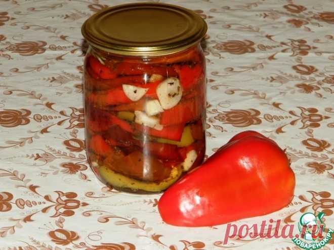 Вяленый болгарский перец на зиму Кулинарный рецепт