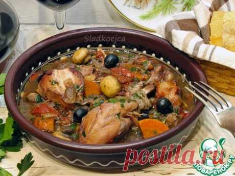 Петух по-бургундски ( «Coq au vin») – кулинарный рецепт