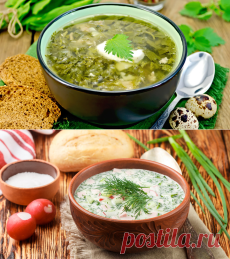Наша Кухня. Супы из щавеля и крапивы