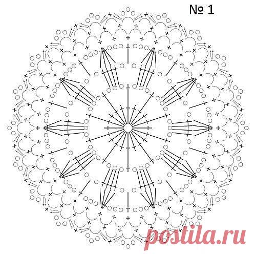 🦋🌶 Мотивы крючком