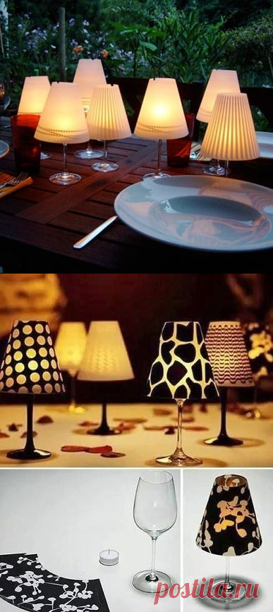 Миниатюрные светильнички для романтического вечера — DIYIdeas