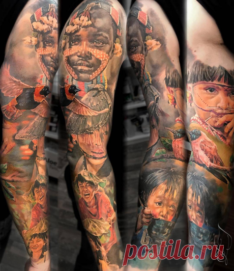 ЖИВЫЕ ТАТУИРОВКИ ЛАУРЫ ХУАН | Tattoo-Voops | Яндекс Дзен