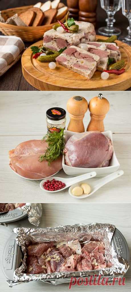 ТЕРРИН ИЗ ИНДЕЙКИ И КУРИЦЫ С РОЗОВЫМ ПЕРЦЕМ