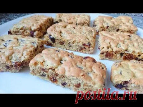Кулинария&gt;Польское печенье «Мазурка» с орехами и сухофруктами