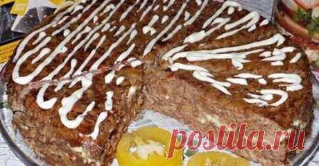 Нежная и вкусная запеканка из куриной печени с рисом, луком и морковью Читать далее...