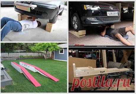 Пандус для автомобиля своими руками | Идеи домашнего мастера