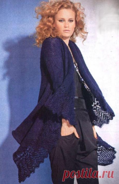 Пальто-накидка