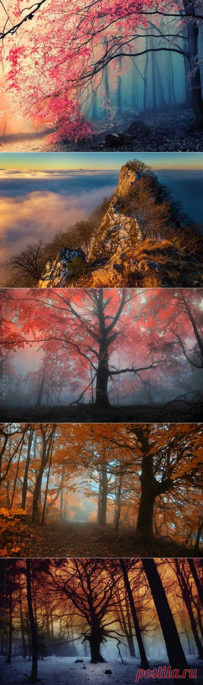 Фотопейзажи чешского фотографа Janek Sedlar